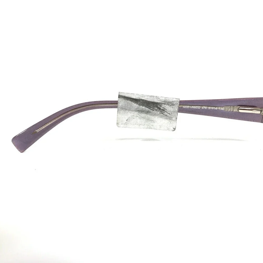 Versus by Versace Eyeglasses Frames MOD.VR8032 476 Clear Purple Oval 51-16-130